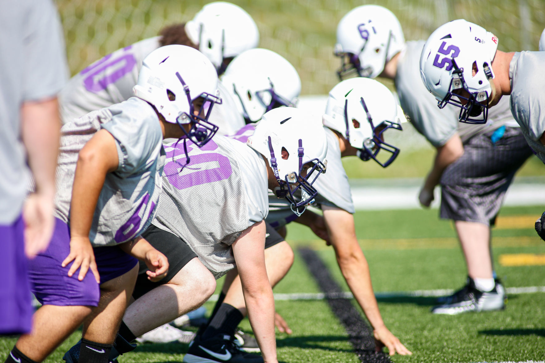 Patrick Henry football practice
